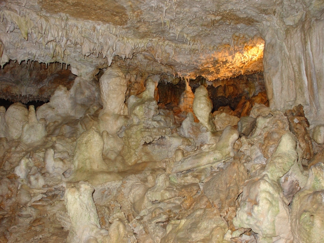 Stalagmiten Feld