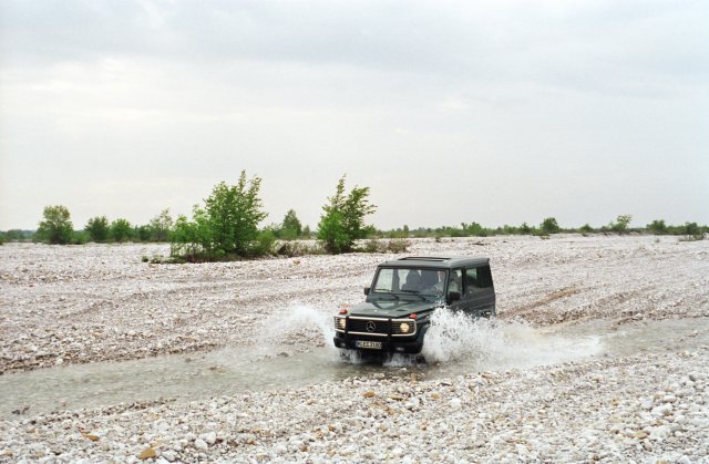 Wasserdurchfahrt